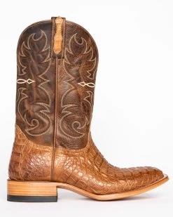 Cody James Men's Burnished Caiman Exotic Boots - Broad Square Toe -New Cody James 036W27 41 RT