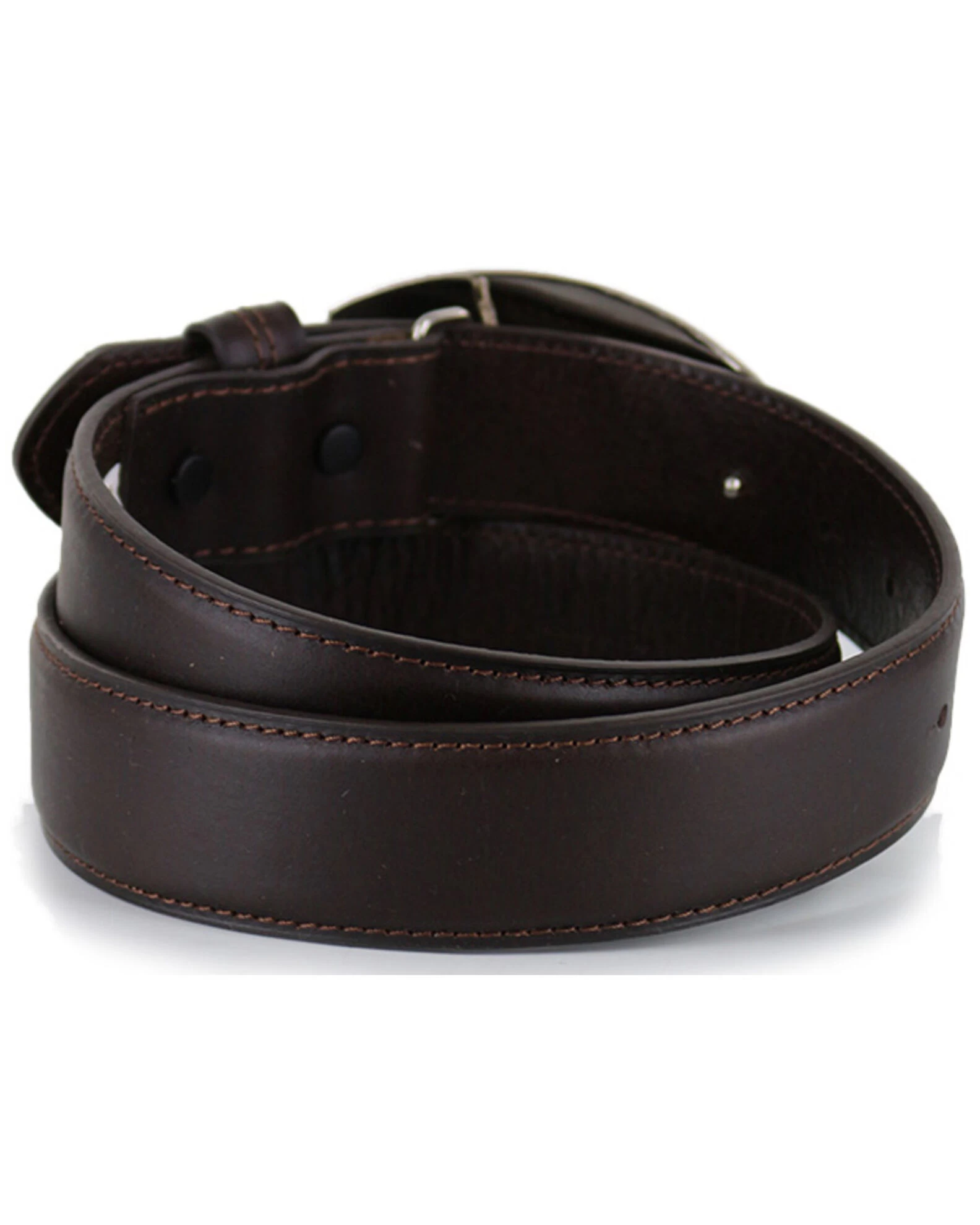 Cody James Men's Bullet Buckle Leather Belt 3 Cody James Men's Bullet Buckle Leather Belt - Image 3