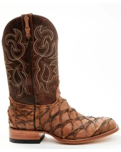 Cody James Men's Pirarucu Exotic Boots - Broad Square Toe -New Cody James 2000205076 200 P2
