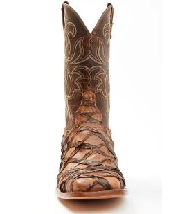 Cody James Men's Pirarucu Exotic Boots - Broad Square Toe -New Cody James 2000205076 200 P4