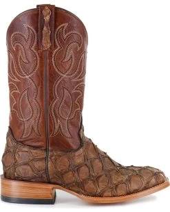 Cody James Men's Pirarucu Exotic Boots - Broad Square Toe -New Cody James 2000205076 200 RT