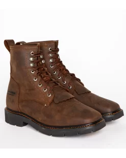 Cody James® Men's Waterproof Lace-Up Western Work Boots