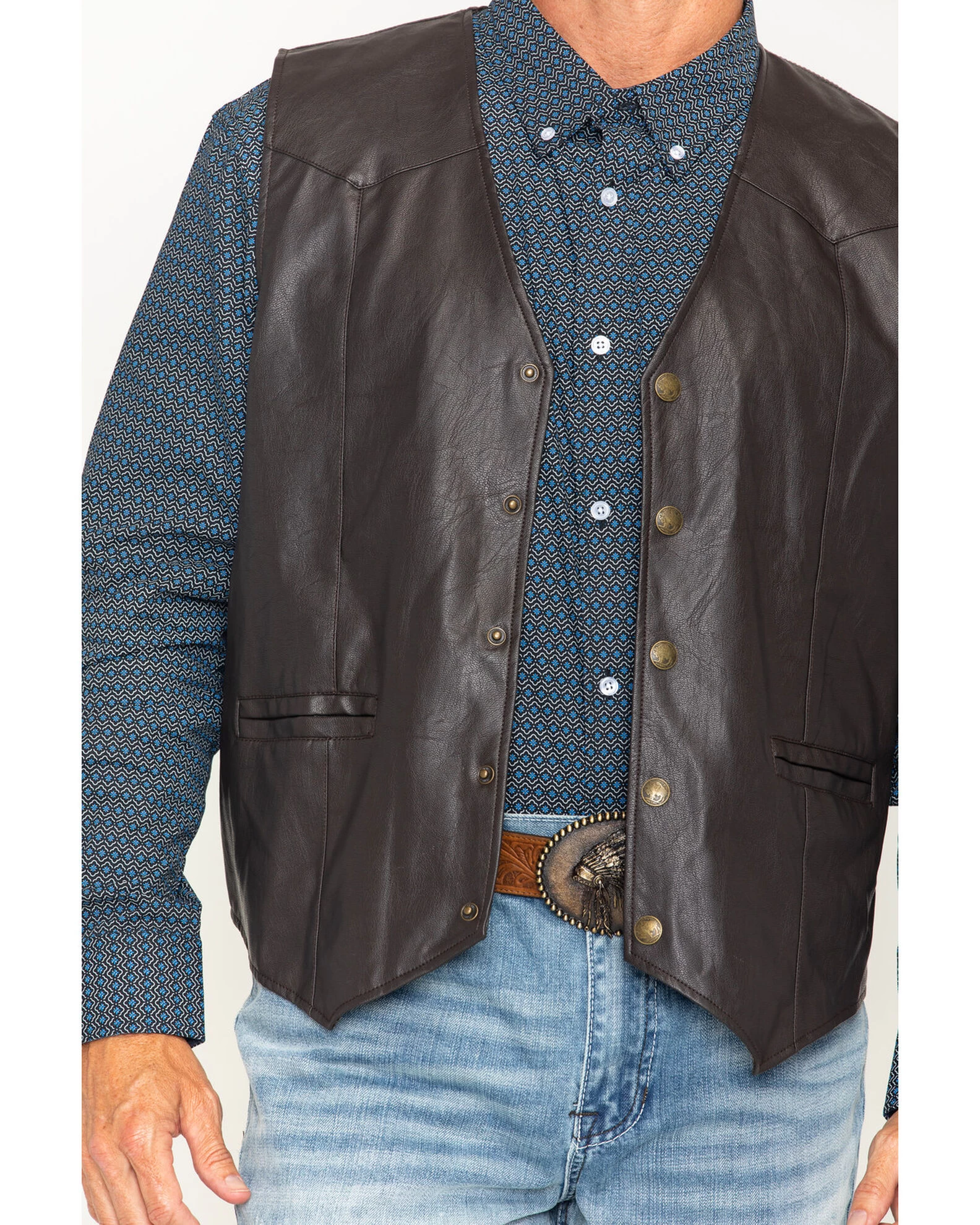 Cody James Men's Deadwood Vest 2 Cody James Men's Deadwood Vest - Image 2