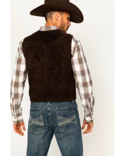 Cody James Men's Wild Boar Suede Vest -New Cody James 2000215916 200 P2