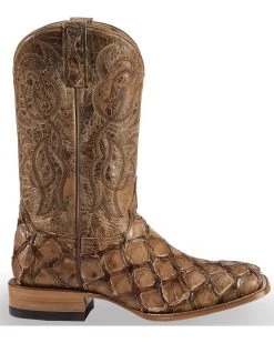 Cody James Men's Pirarucu Exotic Boots - Broad Square Toe -New Cody James 2000231407 200 RT