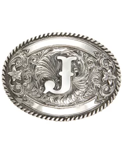 Cody James Men's Initial J Belt Buckle