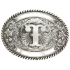 Cody James Men's Initial T Belt Buckle