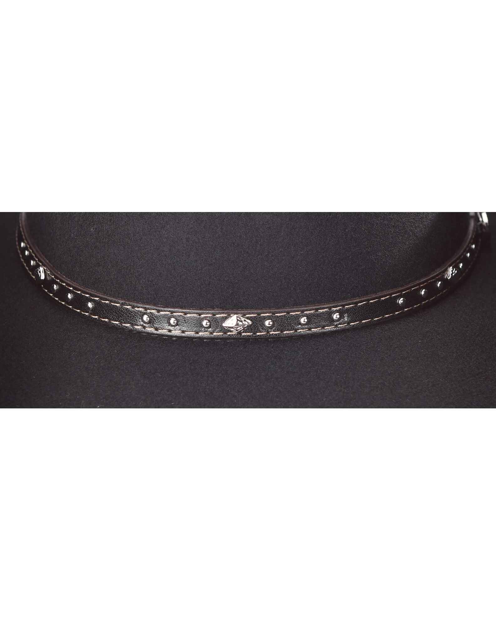 Cody James Men's Black Felt Pinch Front Western Hat 1 Cody James Men's Black Felt Pinch Front Western Hat