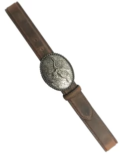 Cody James Men's Longhorn Berry Edge Buckle Belt