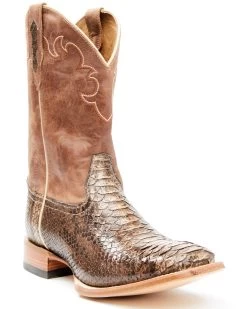 Cody James Men's Exotic Python Western Boots - Broad Square Toe -New Cody James 2000276397 936 P1 1
