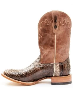 Cody James Men's Exotic Python Western Boots - Broad Square Toe -New Cody James 2000276397 936 P3 1