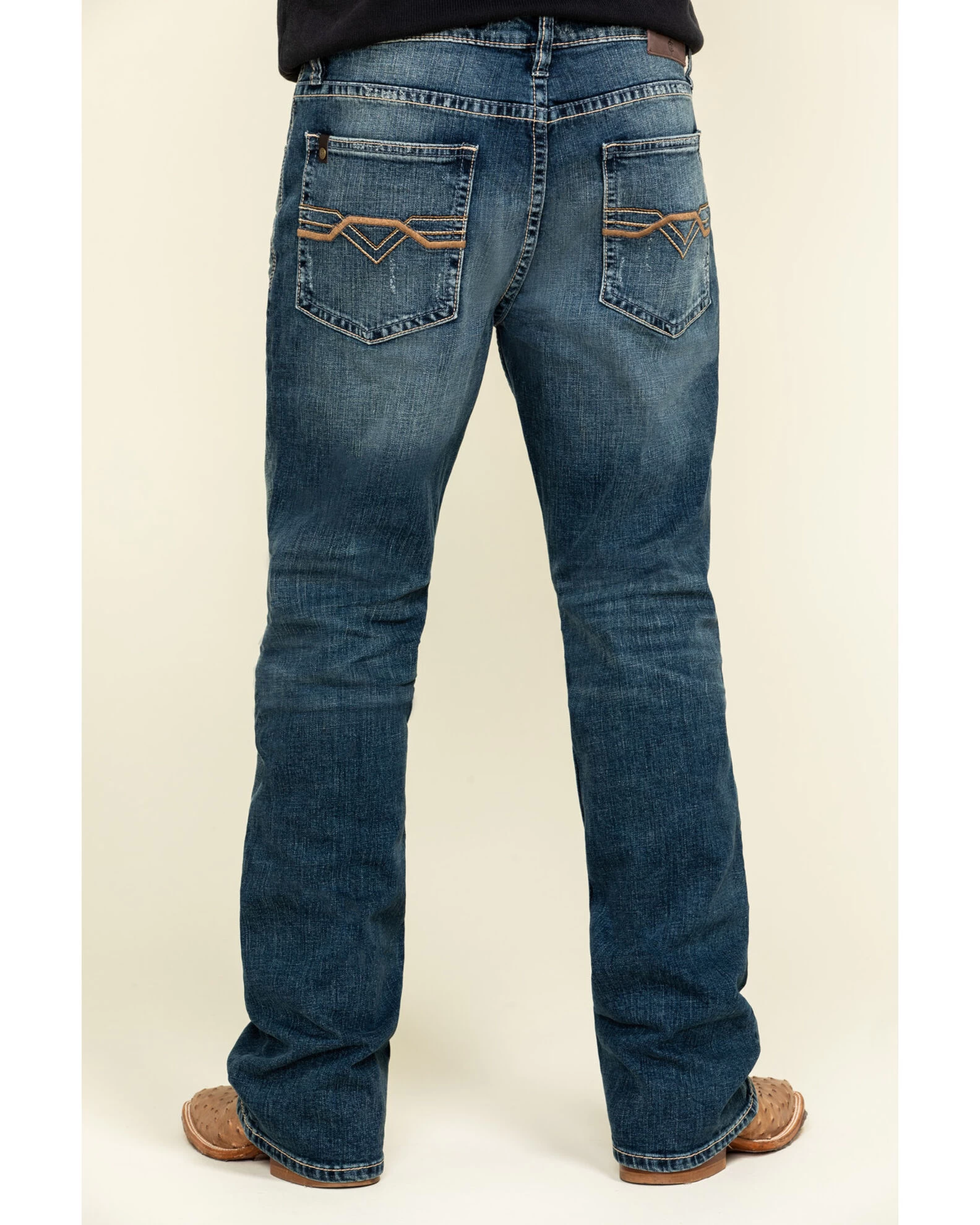 Cody James Core Men's Sundance Medium Wash Stretch Slim Bootcut Jeans 2 Cody James Core Men's Sundance Medium Wash Stretch Slim Bootcut Jeans - Image 2