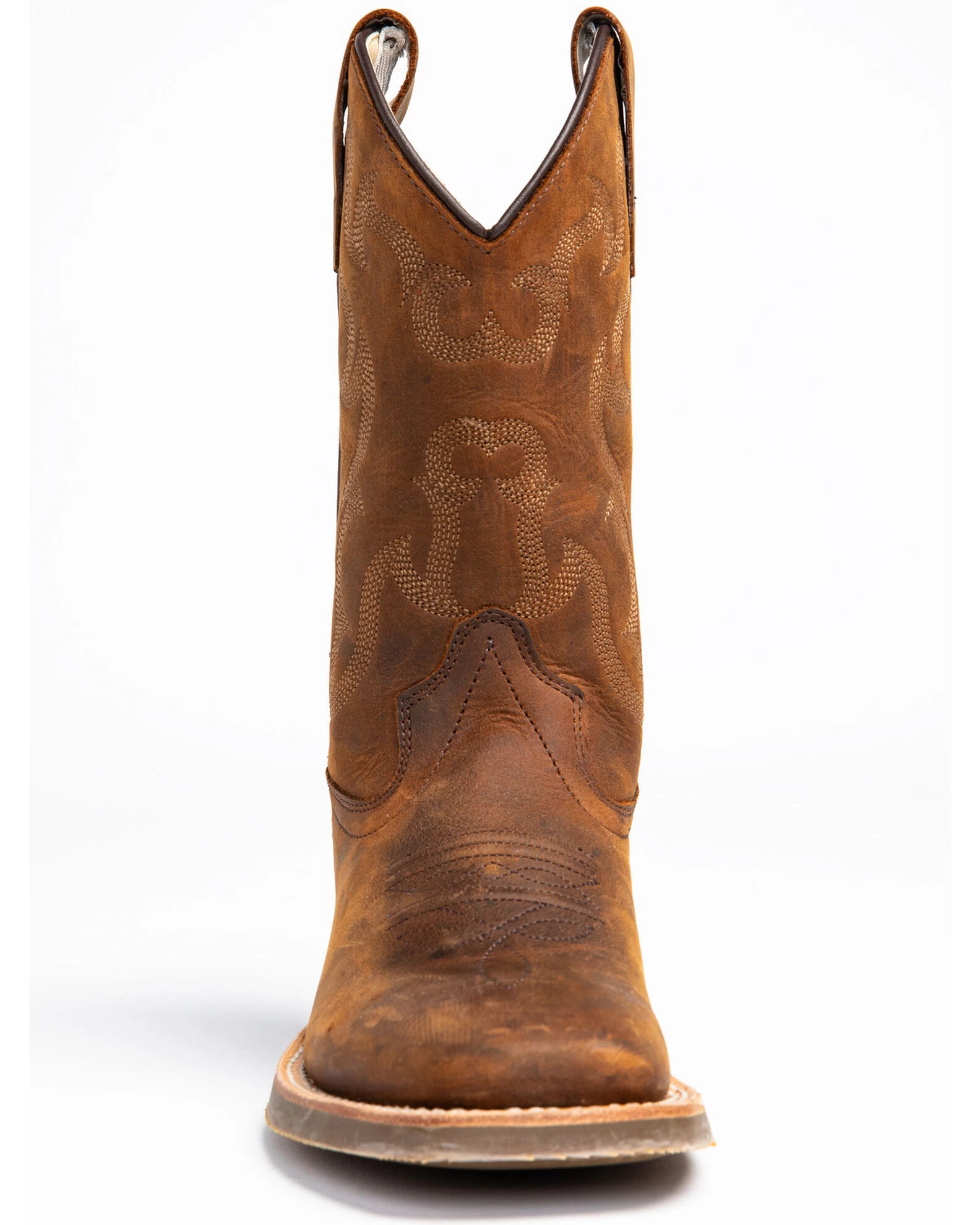 Cody James Boys' Full-Grain Leather Western Boots - Square Toe 4 Cody James Boys' Full-Grain Leather Western Boots - Square Toe - Image 4