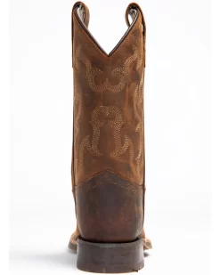 Cody James Boys' Full-Grain Leather Western Boots - Square Toe 10 Cody James Boys' Full-Grain Leather Western Boots - Square Toe -New Cody James 2000291622 200 P5