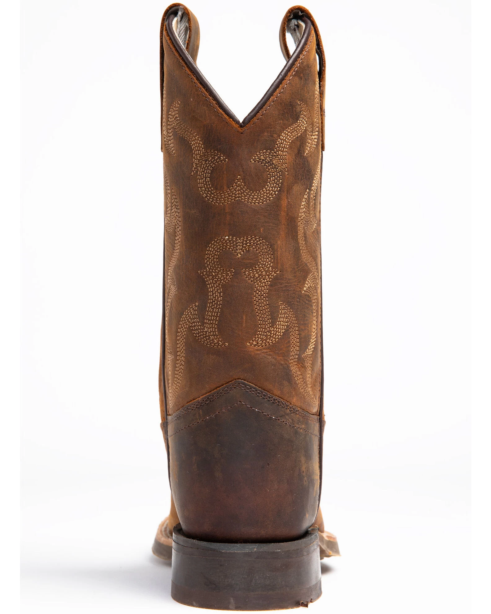 Cody James Boys' Full-Grain Leather Western Boots - Square Toe 5 Cody James Boys' Full-Grain Leather Western Boots - Square Toe - Image 5