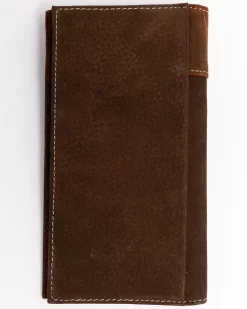 Cody James Men's Boot Stitch Long Horn Leather Checkbook Wallet -New Cody James 2000292326 280 P2 1