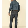 Cody James Men's Night Hawk Basic Medium Wash Stretch Slim Straight Jeans 