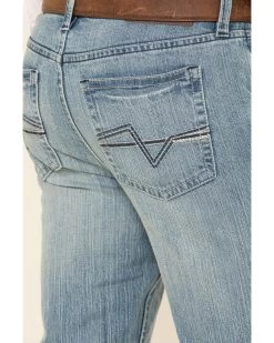 Cody James Men's Crupper Light Wash Stretch Slim Straight Jeans -New Cody James 2000312845 400 P4 1