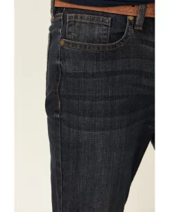 Cody James Men's Barn Sour Dark Wash Stretch Slim Straight Jeans  -New Cody James 2000325573 400 P5
