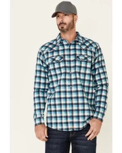 Cody James Men's FR Plaid Print Long Sleeve Work Shirt -New Cody James 2000325699 442 P1 1