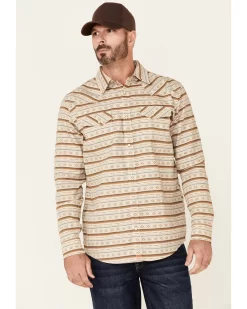 Cody James Men's FR Striped Long Sleeve Work ShirtÂ