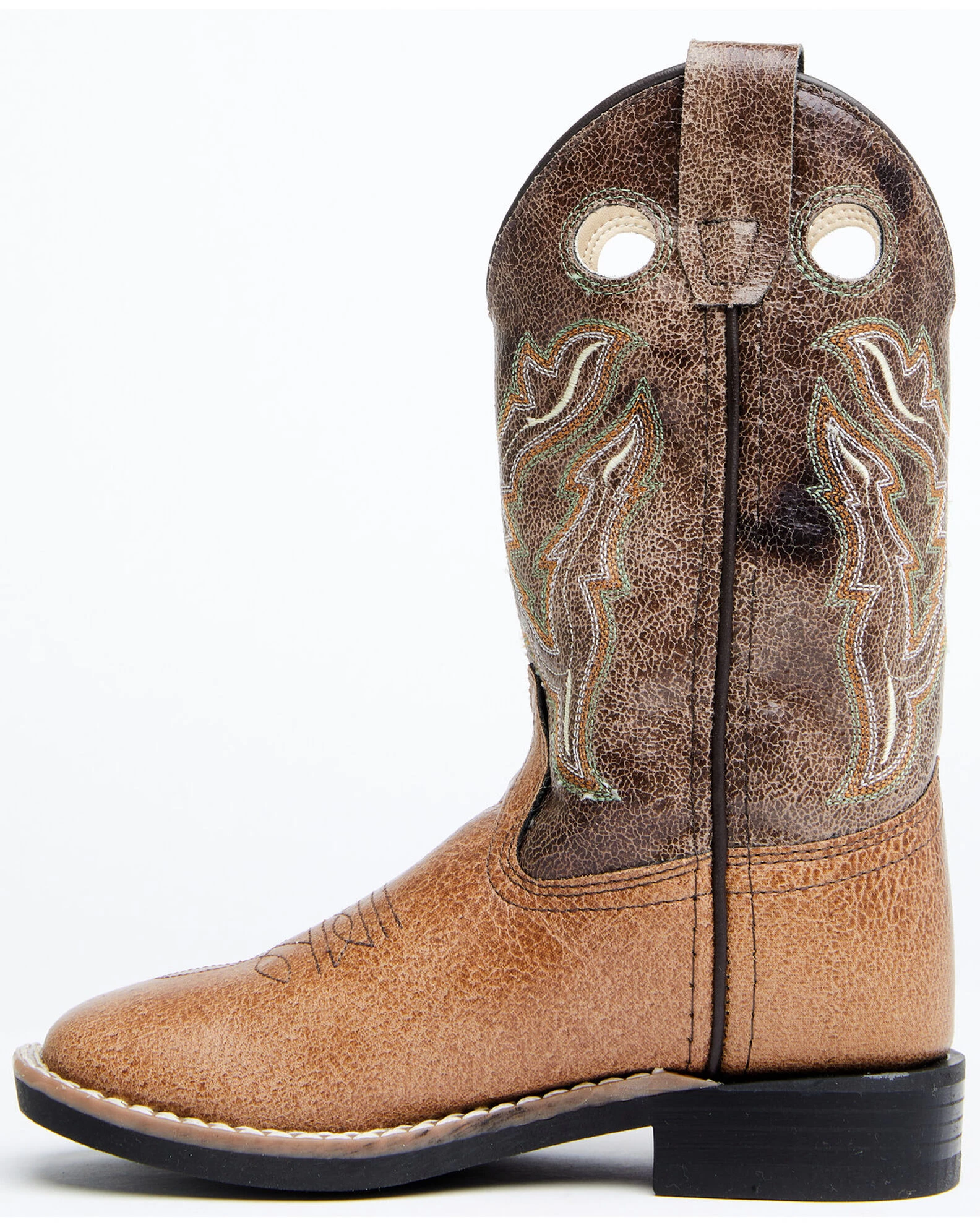 Cody James Boys' Colton Western Boots - Broad Square Toe 3 Cody James Boys' Colton Western Boots - Broad Square Toe - Image 3