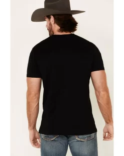Cody James Men's Black Born In Mexico Graphic T-Shirt  -New Cody James 2000332445 001 P5