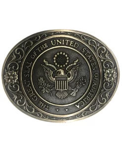 Cody James Men's The Great Seal Of The USA Buckle
