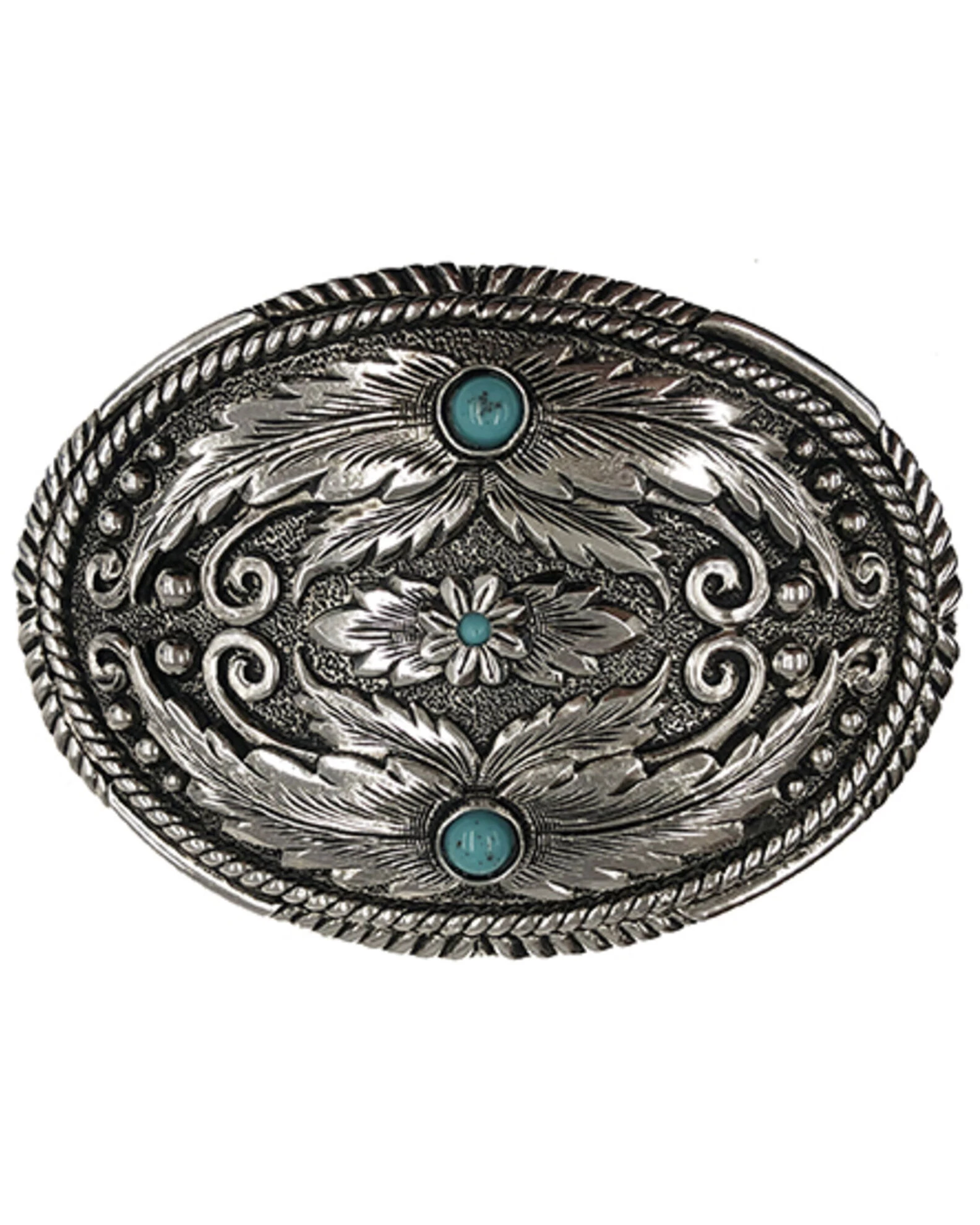 Cody James Men's Fancy Feathers Turquoise Buckle 1 Cody James Men's Fancy Feathers Turquoise Buckle