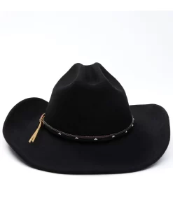 Cody James Men's Black Wool Felt Western Hat -New Cody James 2000334543 001 P3