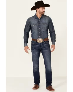Cody James Core Men's Cayuse Med Stretch Slim Straight Jeans 