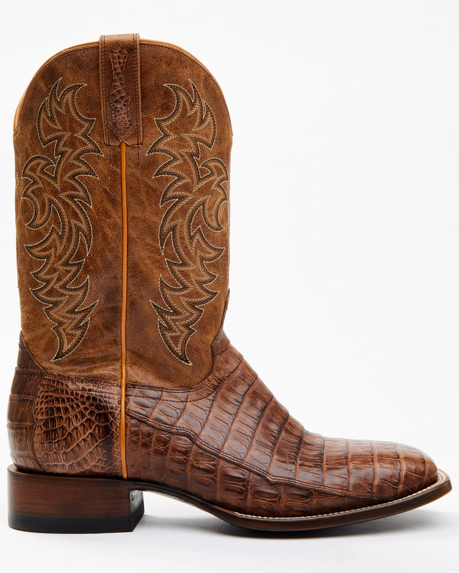 Cody James Men's Nuez Exotic Caiman Skin Western Boots - Broad Square Toe 2 Cody James Men's Nuez Exotic Caiman Skin Western Boots - Broad Square Toe - Image 2