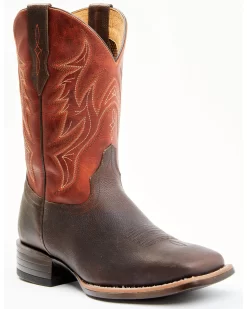 Cody James Men's Orange Hoverfly Performance Western Boots - Broad Square Toe