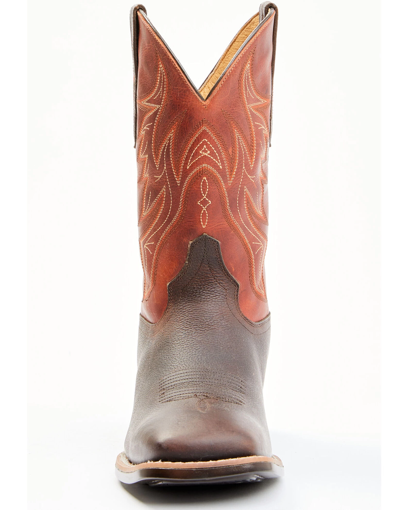 Cody James Men's Orange Hoverfly Performance Western Boots - Broad Square Toe 4 Cody James Men's Orange Hoverfly Performance Western Boots - Broad Square Toe - Image 4