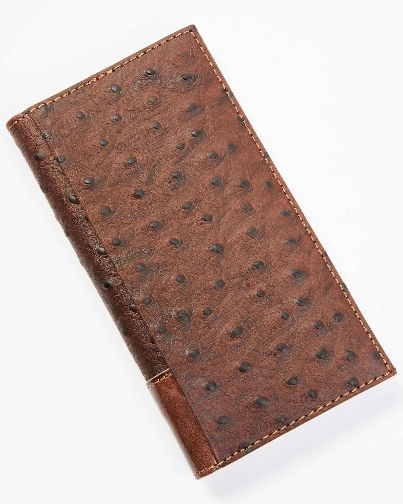Cody James Men's Bifold Ostrich Print Embossed Rodeo Wallet 3 Cody James Men's Bifold Ostrich Print Embossed Rodeo Wallet - Image 3