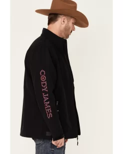 Cody James Core Men's American Embroidered Sleeve Zip-Front Steamboat Jacket 6 Cody James Core Men's American Embroidered Sleeve Zip-Front Steamboat Jacket -New Cody James 2000350755 001 P3