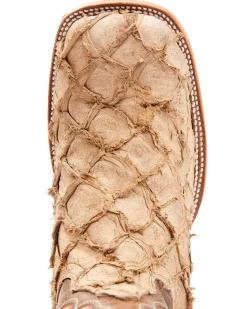 Cody James Men's Exotic Pirarucu Western Boots - Broad Square Toe  -New Cody James 2000351584 280 P6