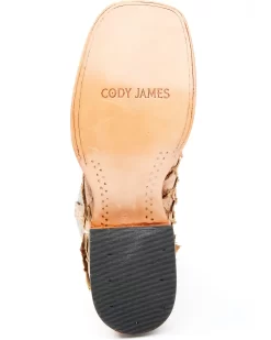 Cody James Men's Exotic Pirarucu Western Boots - Broad Square Toe  -New Cody James 2000351584 280 P7