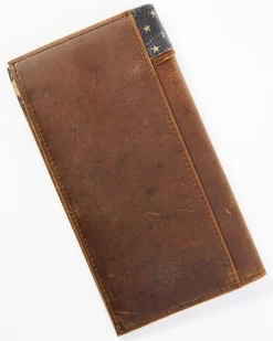 Cody James Men's Distressed Patriotic Checkbook Wallet -New Cody James 2000351819 942 P3