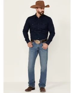 Cody James Men's Roughstock Medium Wash Rigid Slim Straight Jeans -New Cody James 2000351838 400 P1 1