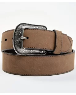 Cody James Men's Brown Casual Billet Leather Belt