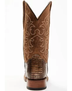 Cody James Men's Cobra Brown Exotic Western Boots - Broad Square Toe  -New Cody James 2000356778 200 P5 1