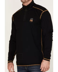 Cody James Men's FR Knit 1/4 Zip-Front Work Pullover 6 Cody James Men's FR Knit 1/4 Zip-Front Work Pullover -New Cody James 2000357988 001 P3