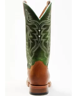 Cody James Men's Peridot Green Leather Western Boots - Broad Square Toe  -New Cody James 2000358811 300 P5