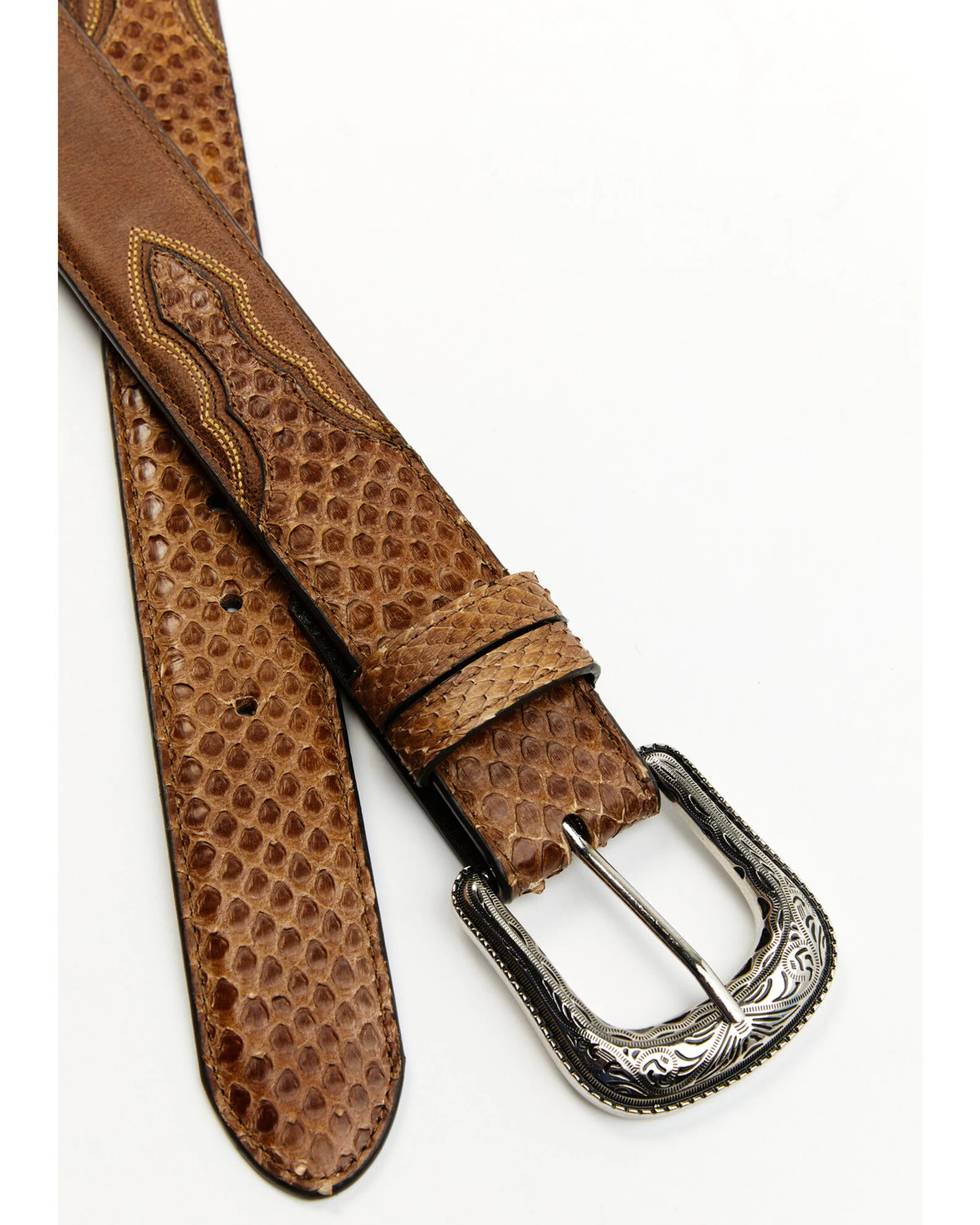 Cody James Men's Exotic Python Billet Belt 2 Cody James Men's Exotic Python Billet Belt - Image 2