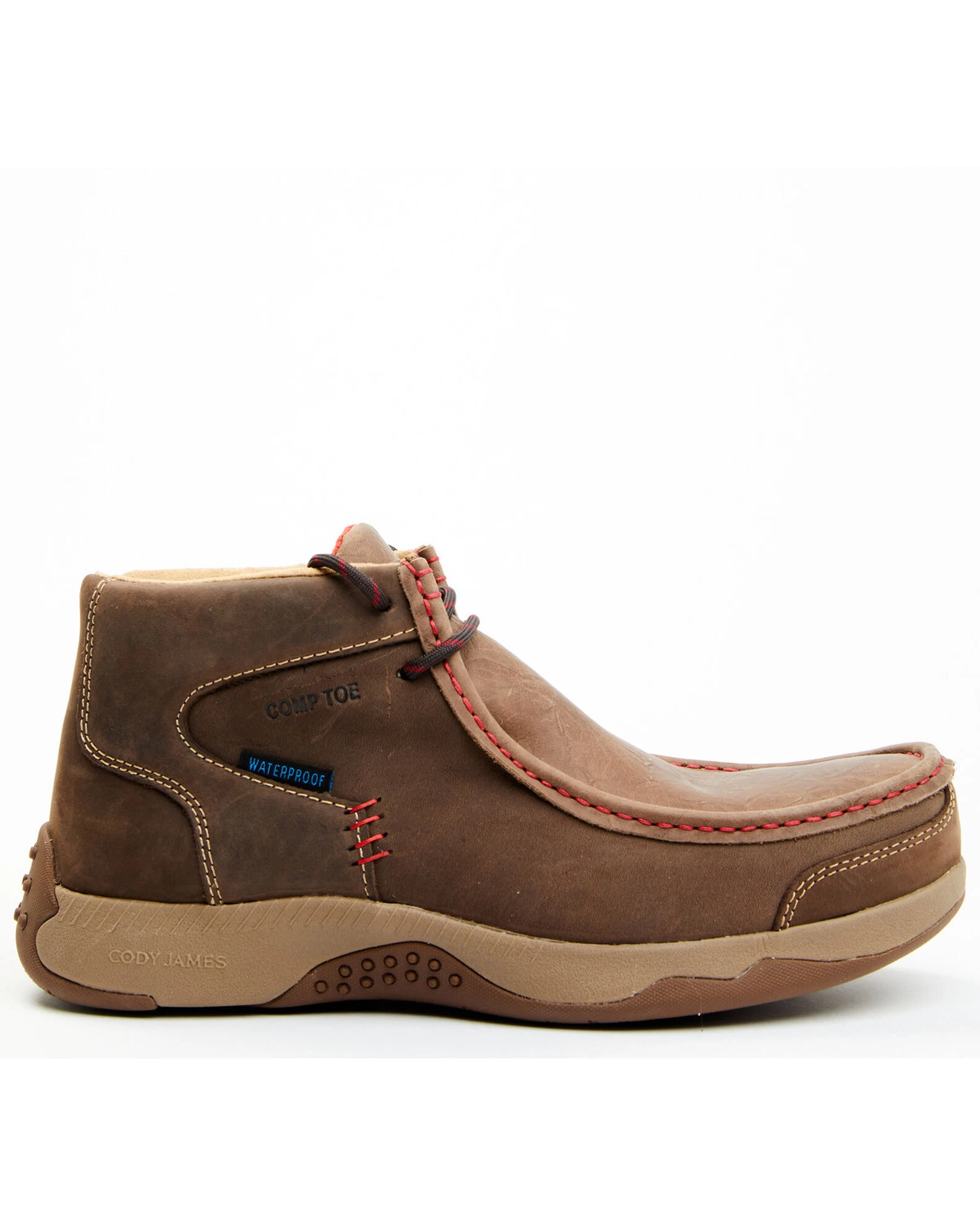 Cody James Men's Wallabee Moc Toe Work Shoes - Composite Toe 2 Cody James Men's Wallabee Moc Toe Work Shoes - Composite Toe - Image 2