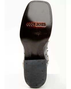 Cody James Men's Saddle Black Full-Quill Ostrich Exotic Western Boots - Broad Square Toe -New Cody James 2000359778 001 P7 1