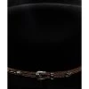Cody James Men's 3X Black Leather Lace Band Wool Felt Western Hat