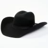 Cody James Men's 3X Black 6 Line Band Wool Felt Western Hat