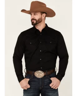 Cody James Men's Solid Treadstone Long Sleeve Snap Western ShirtÂ